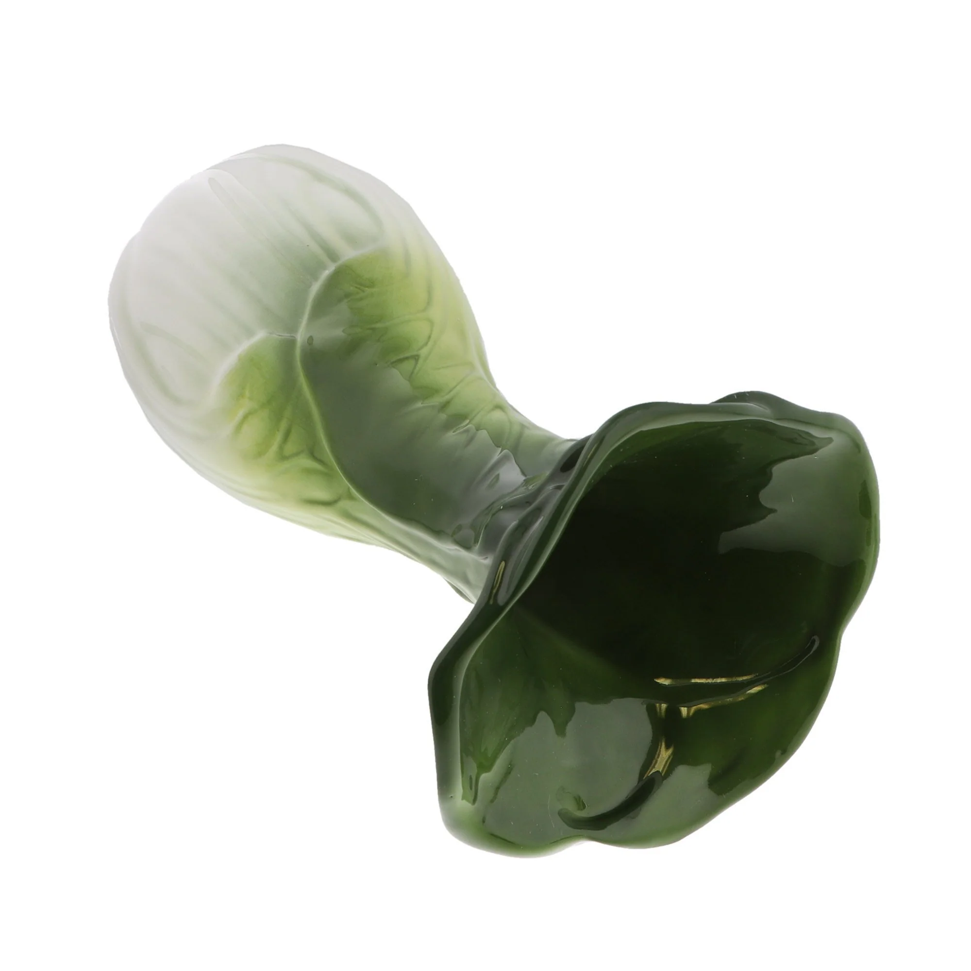 Bok Choy Ceramic Vase - Image 4