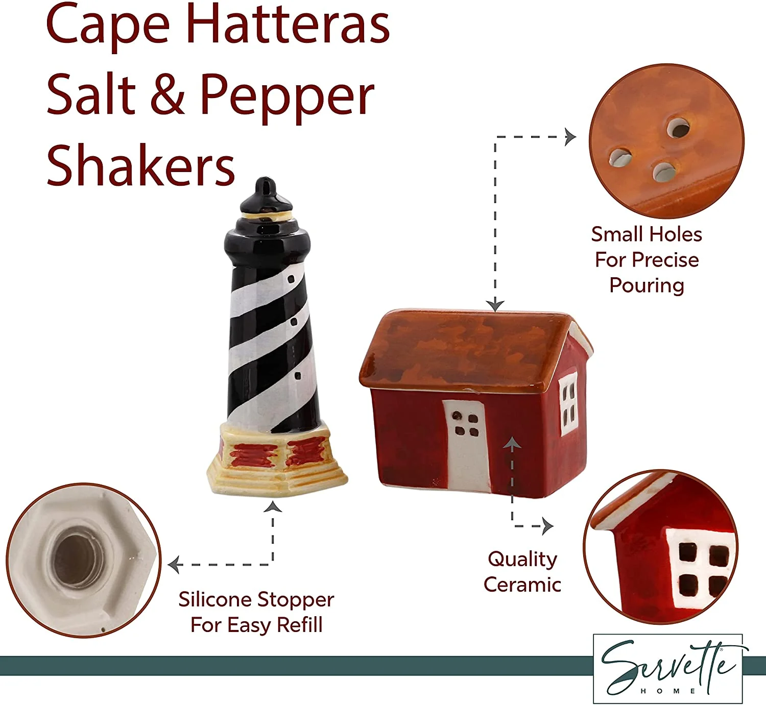 Cape Hatteras Salt & Pepper Shakers - Image 3