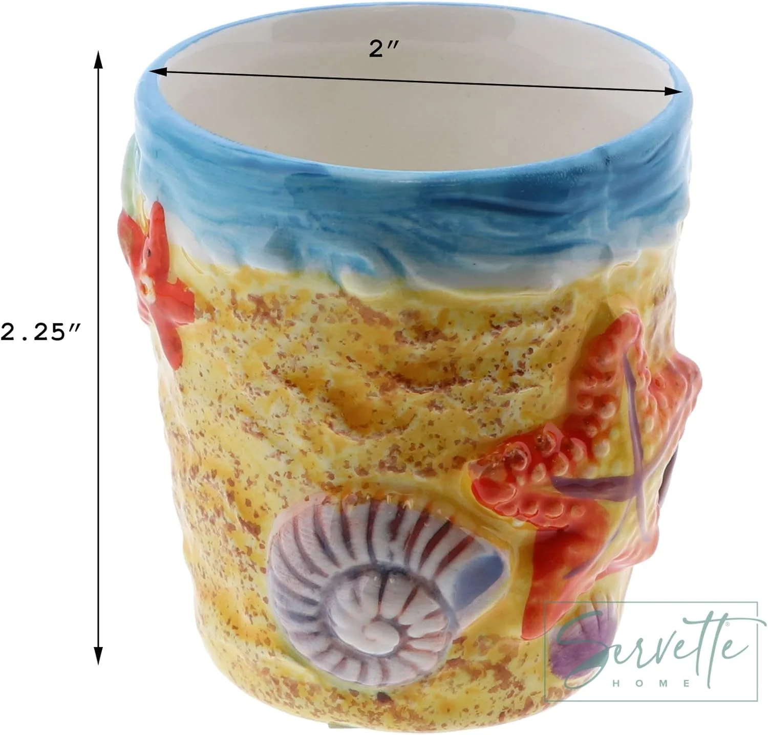 Beach Starfish Shot Glass - Set of 2 - Image 4