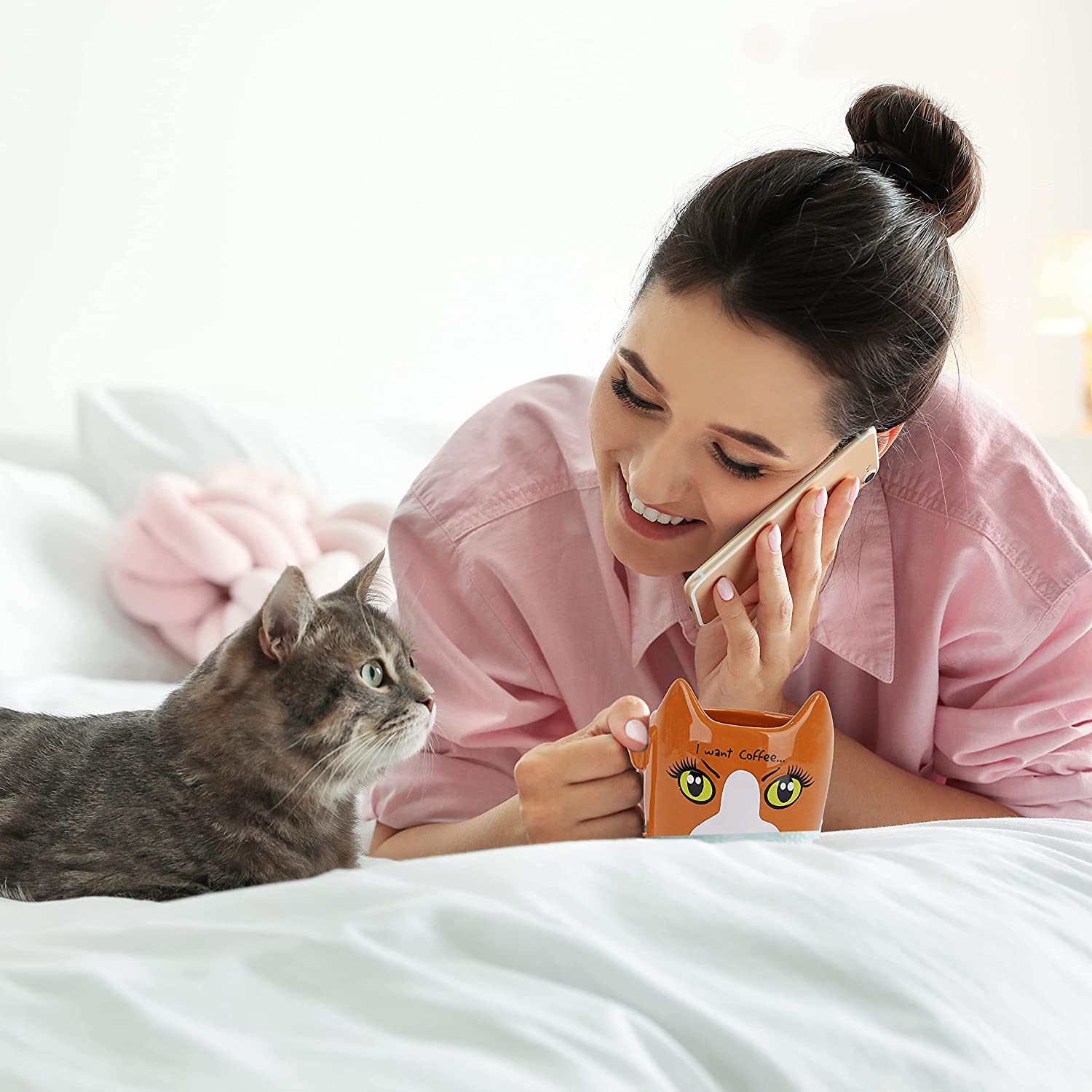Live Love Meow Cat Mug - Image 4