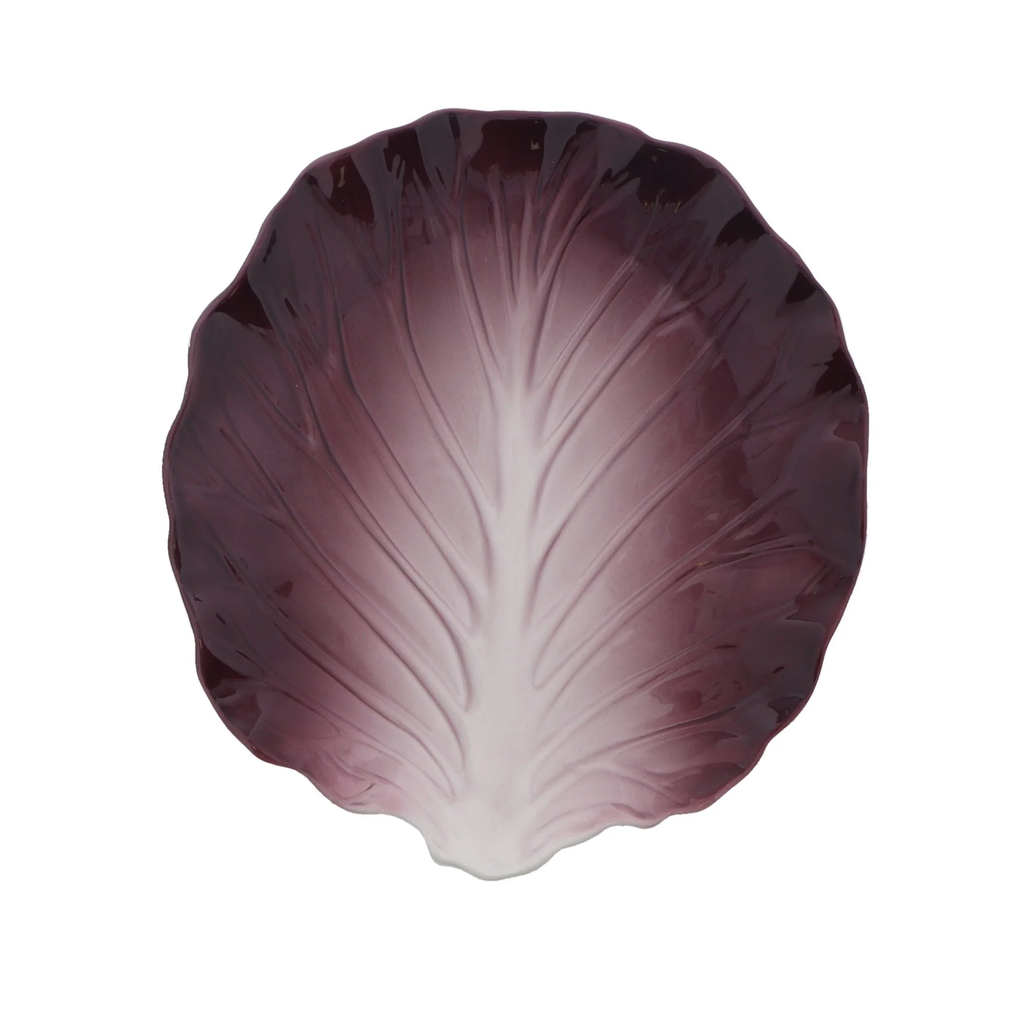 Ceramic Red Cabbage Serving Platter - Image 4