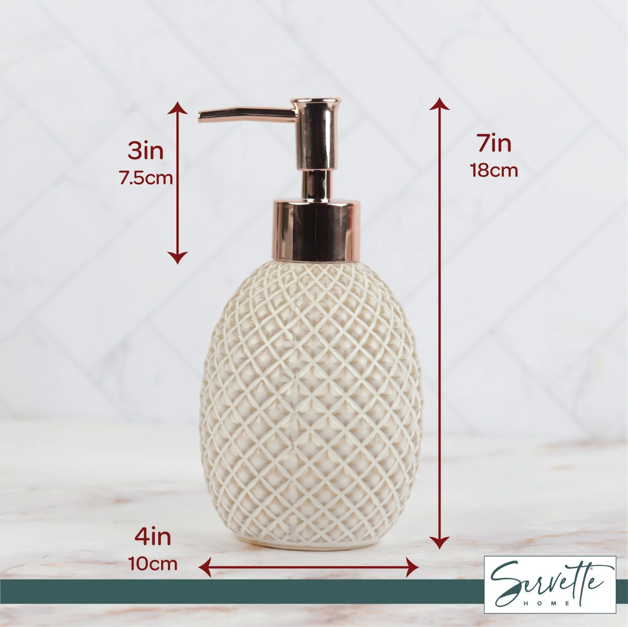 Criss Cross Pattern Soap - Image 5