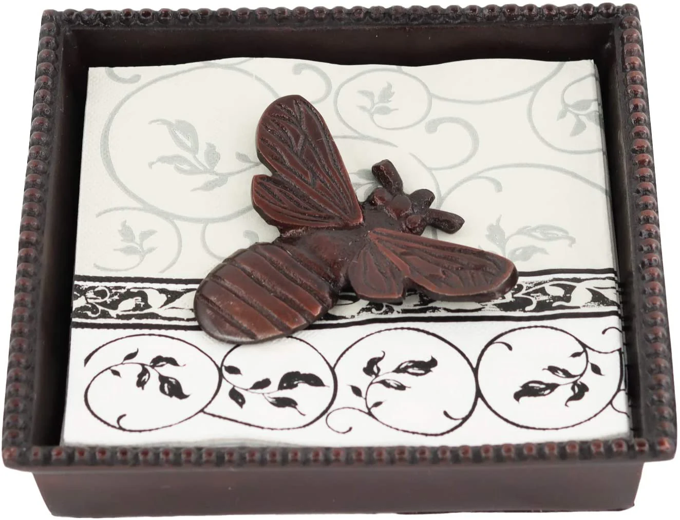 Copper Bug Lunch Napkin Holder - Image 4