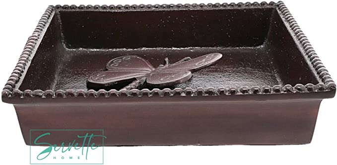 Copper Napkin Holder with Butterfly Weight For Lunch Napkins - Image 4
