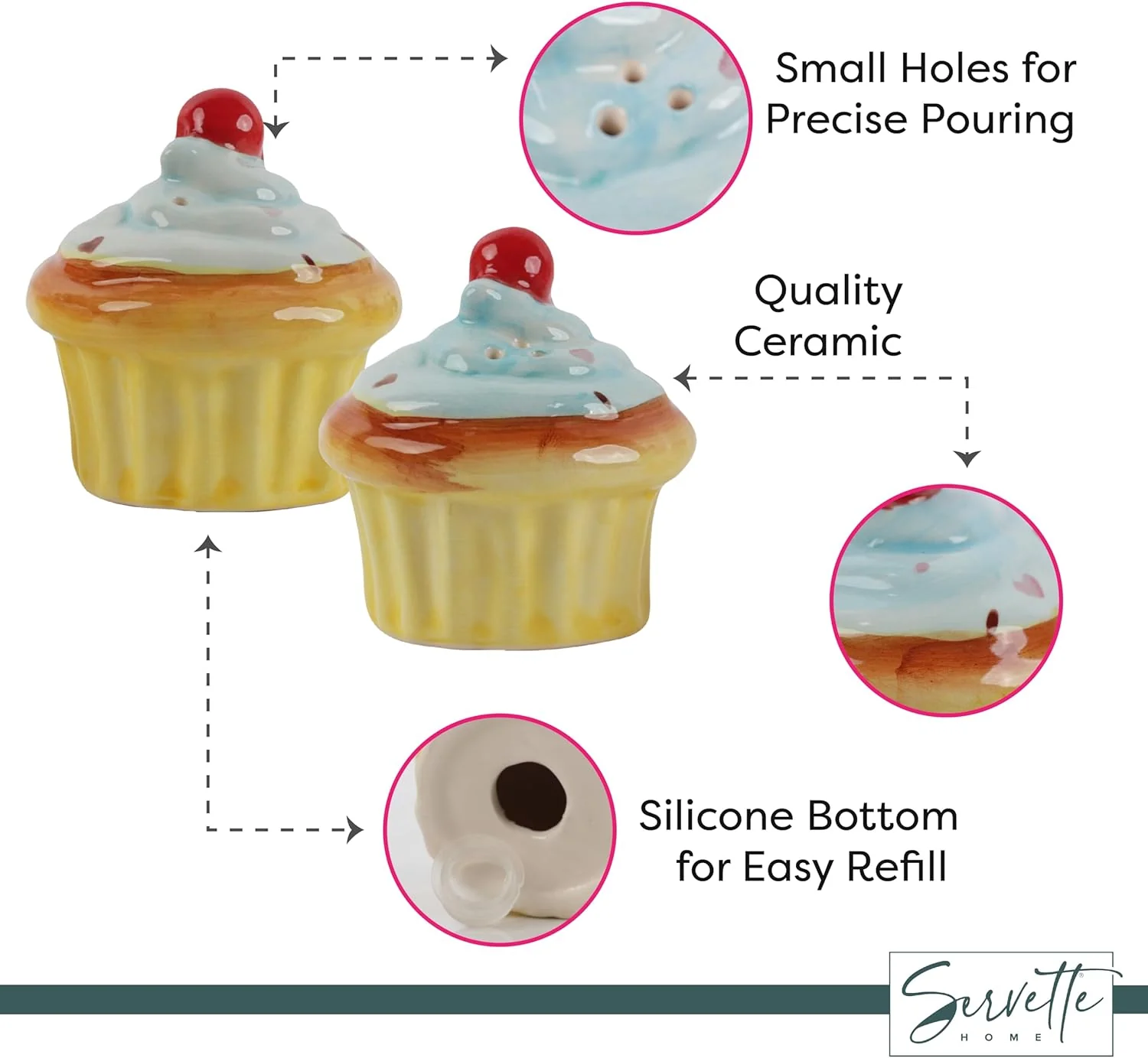 Cupcake Salt & Pepper Set - Image 4