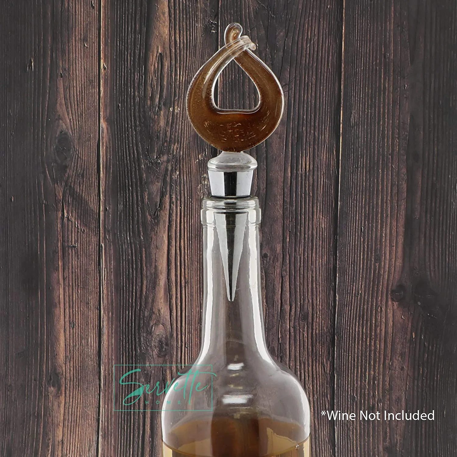 Elegant Glass Bottle Stopper - Image 4