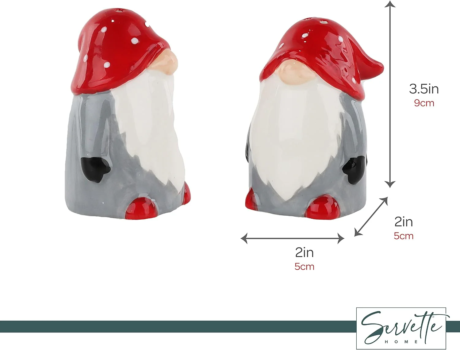 Large Gnome with Polka Dot Hat - Image 6