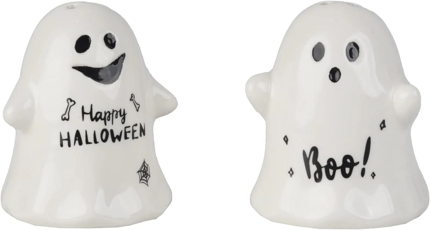 Halloween Ghosts Salt & Pepper Shakers
