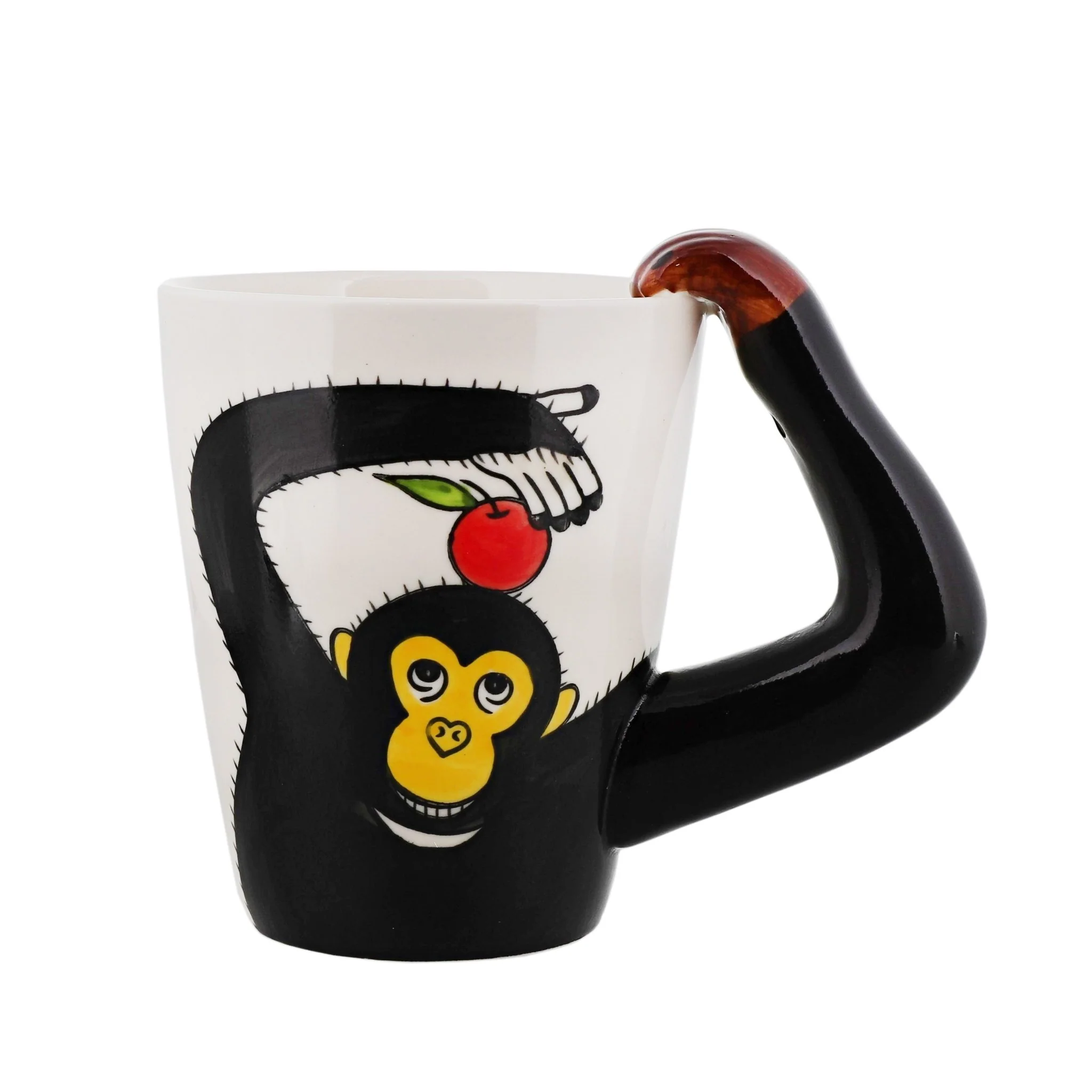 3D Monkey Ceramic Coffee Mug