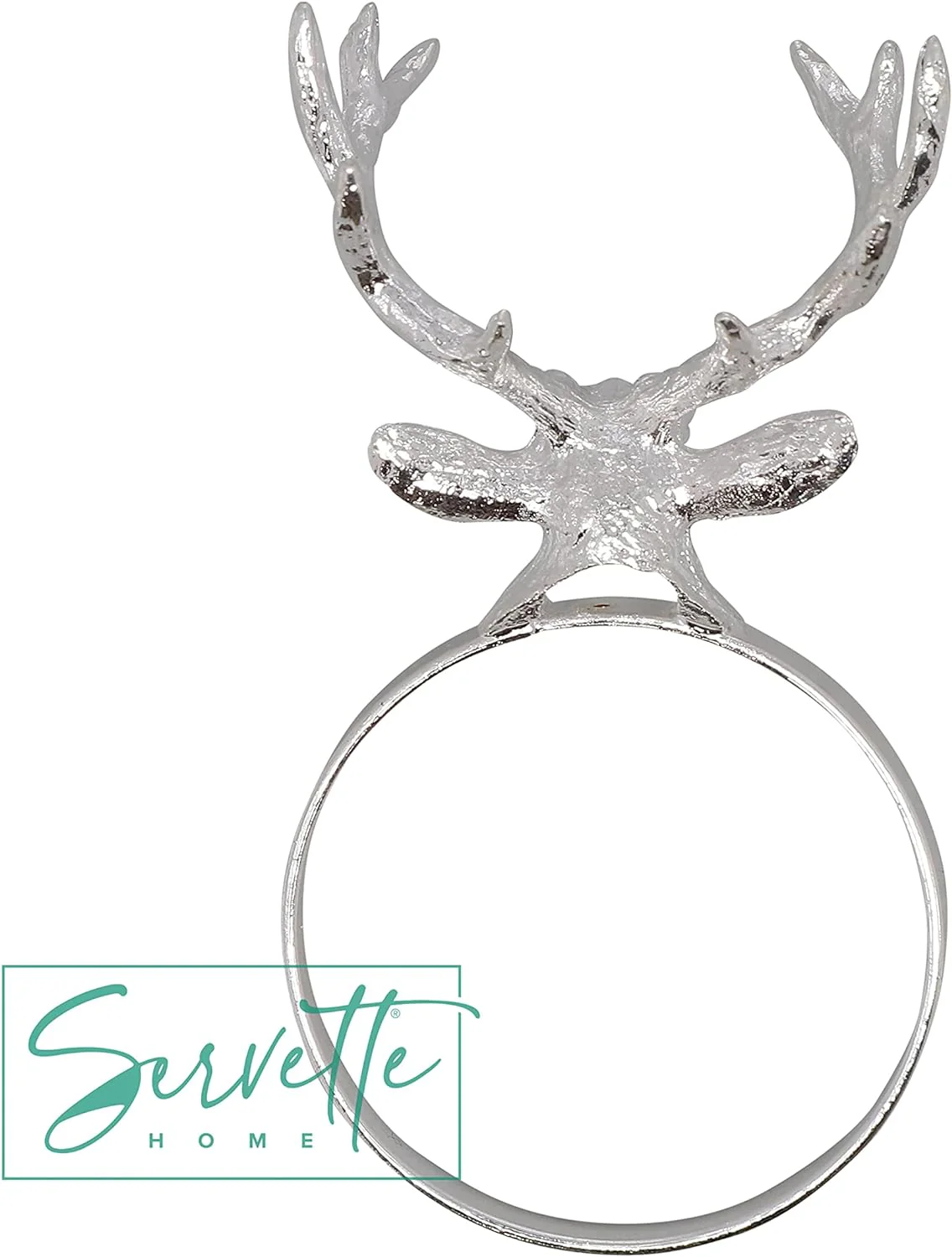 Reindeer Napkin Ring Holder - Set of 2 - Image 3