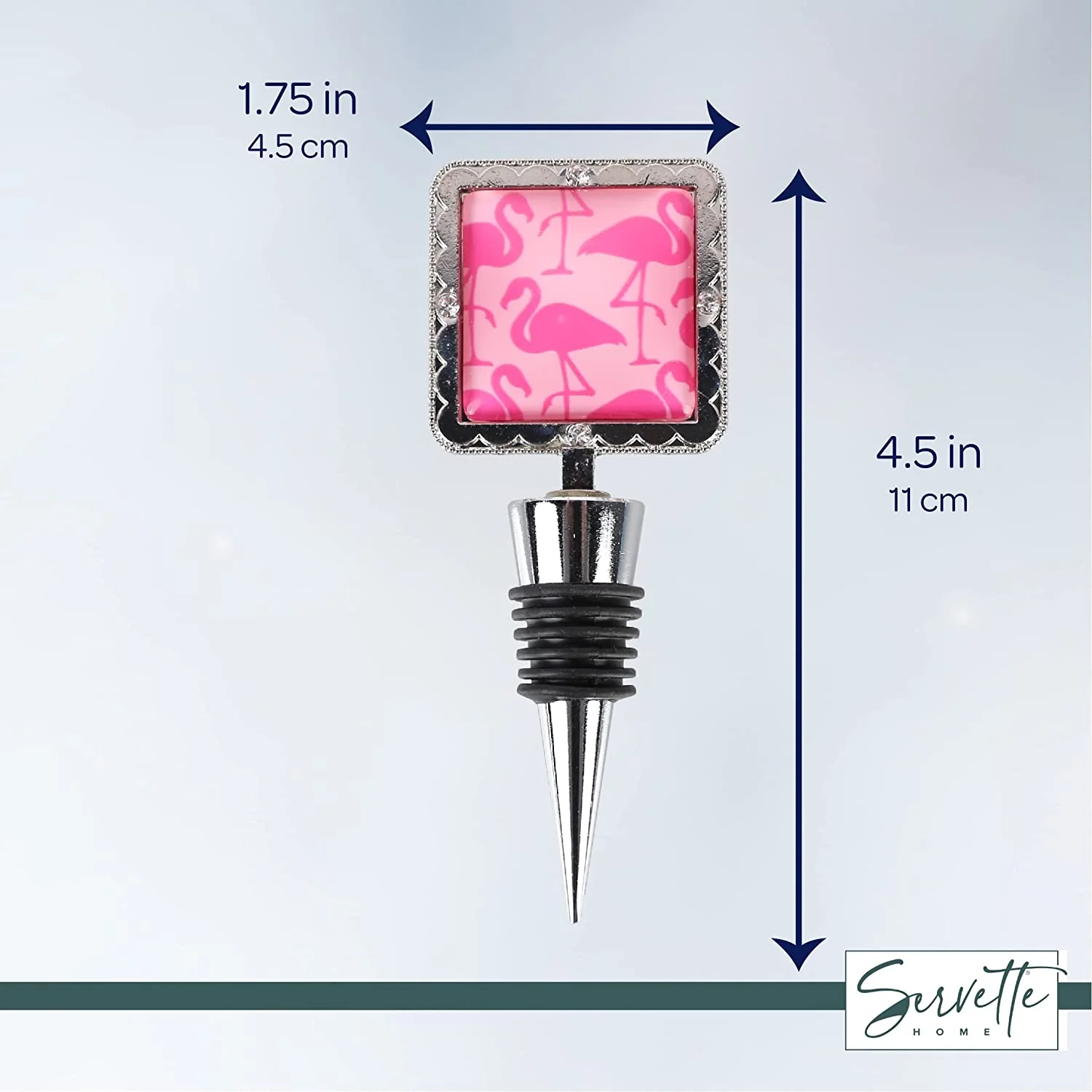 Nautical Wine Stopper - Flamingo - Image 5