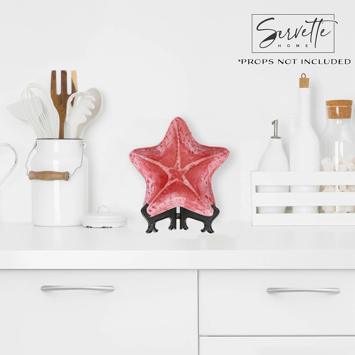 Pink Melamine Starfish Plate - Image 6