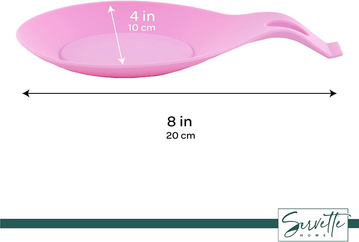Pink Silicone Spoon Rest - Image 6