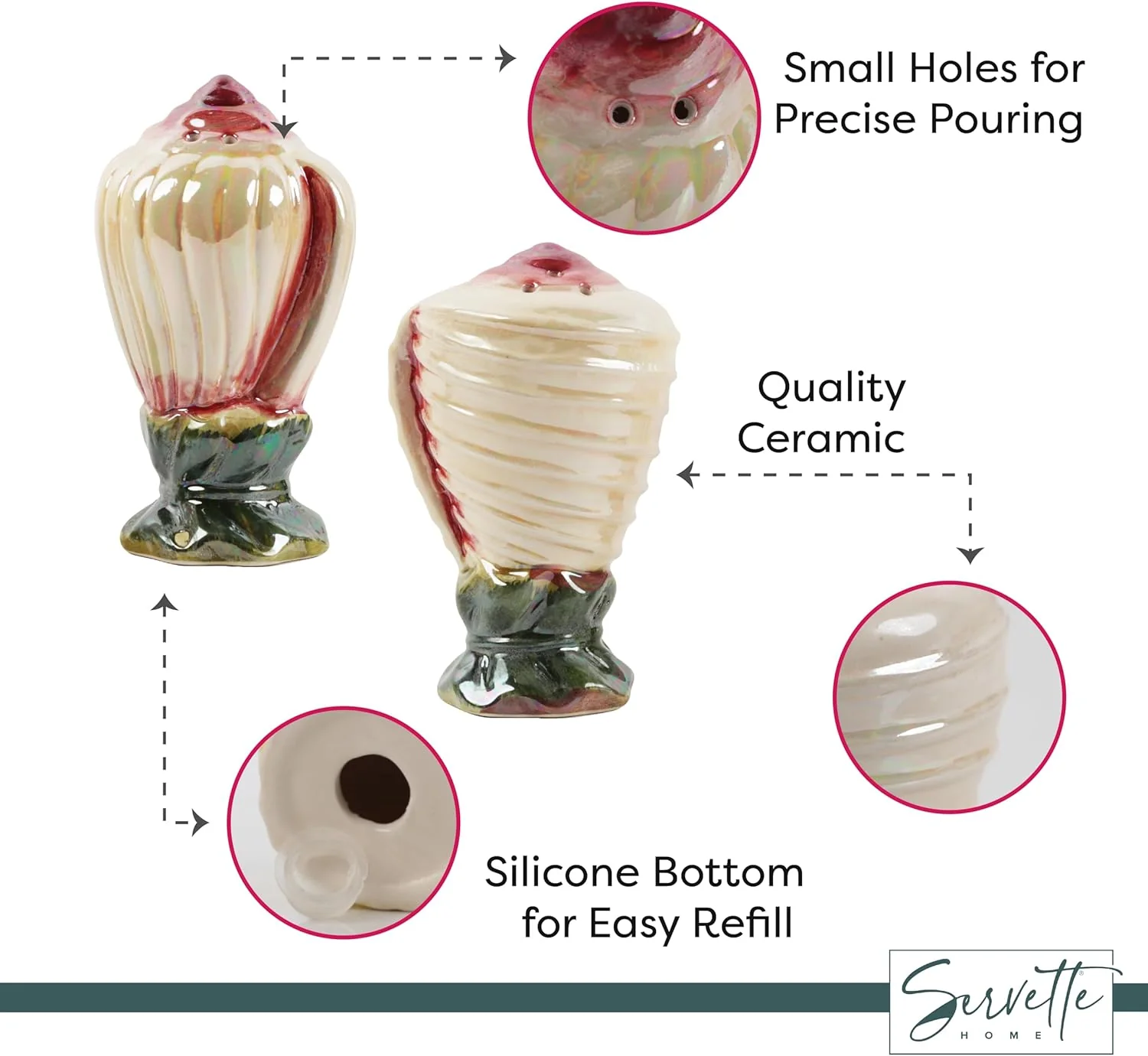 Seashell Salt & Pepper Set - Image 4