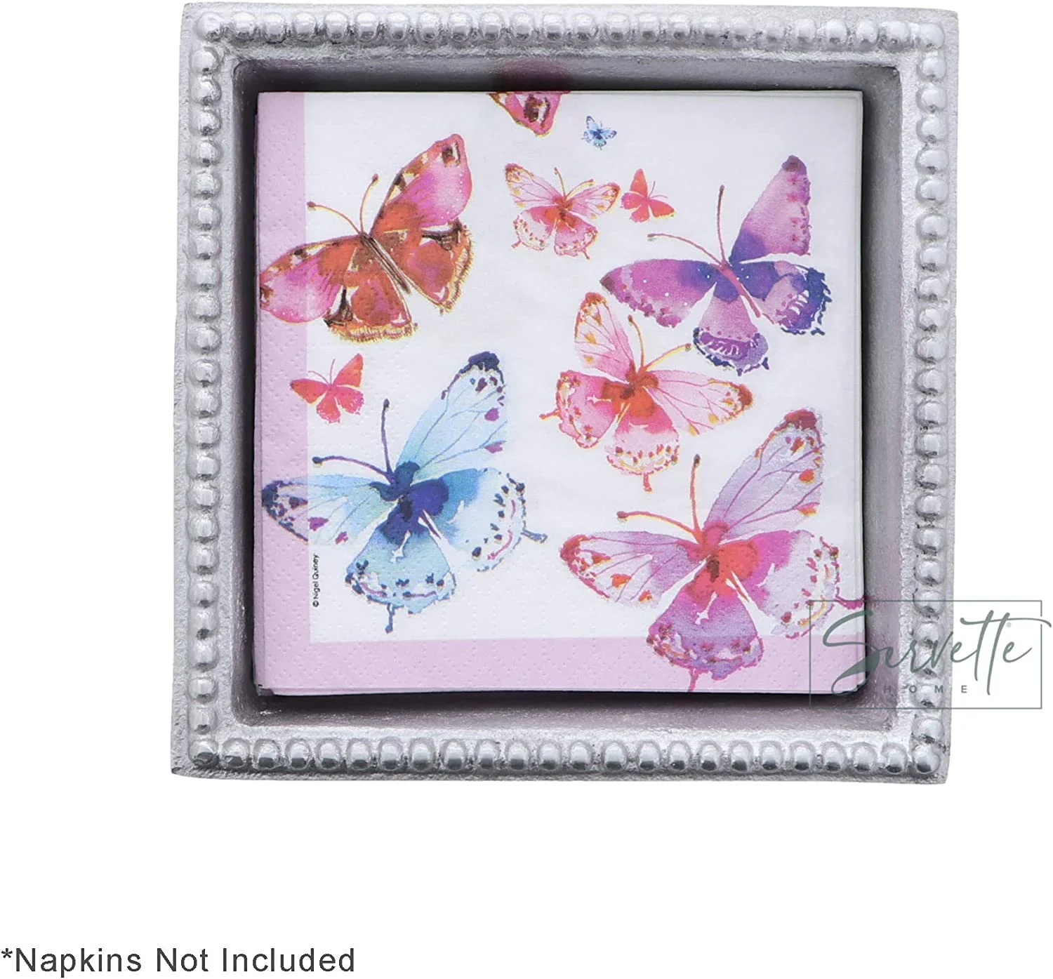 Beaded Cocktail Napkin Holder - Image 2