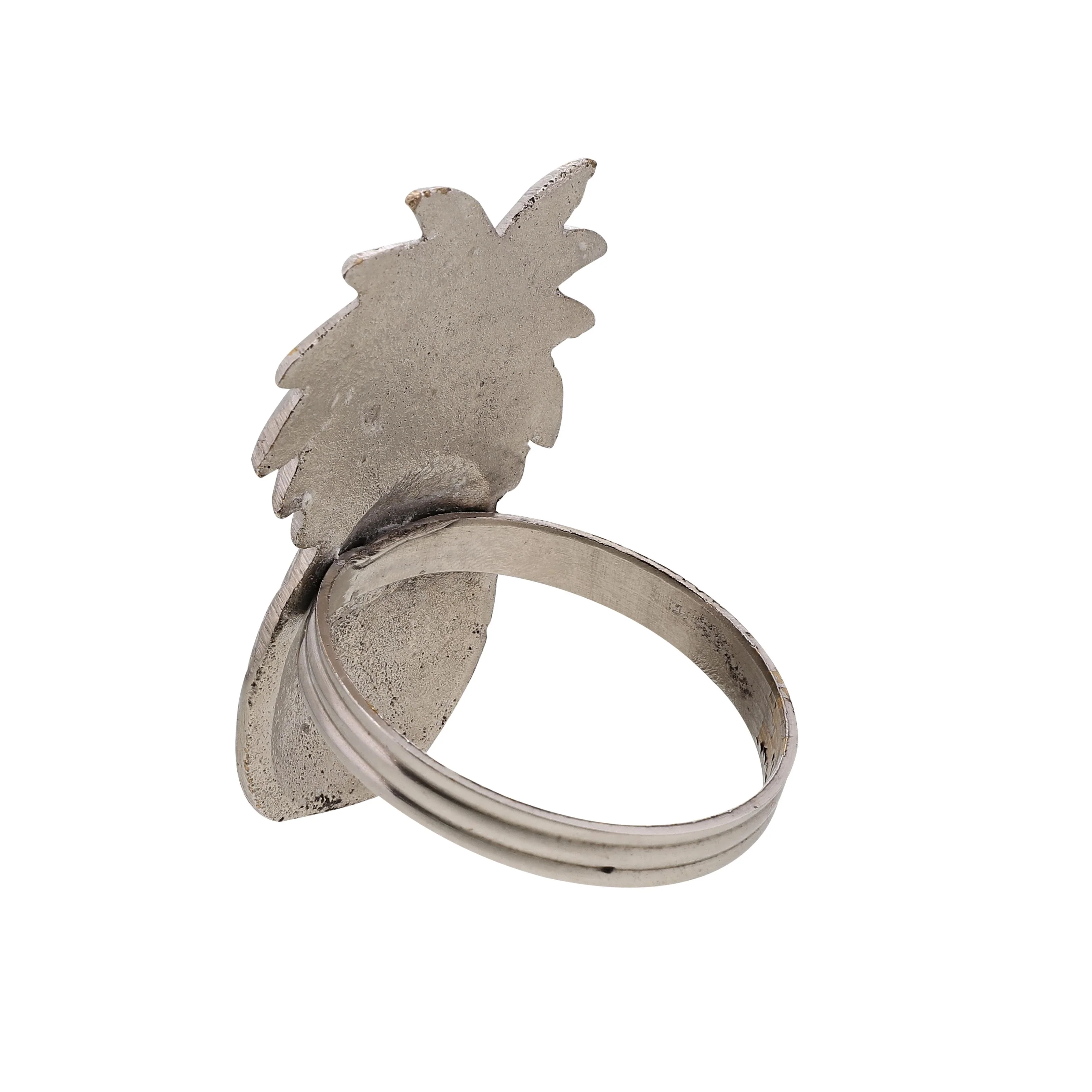Silver Pineapple Napkin Rings - Image 5