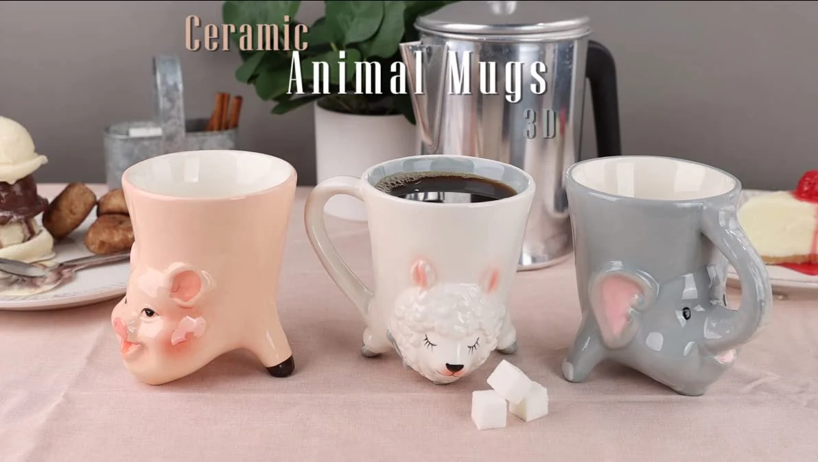 Upside Down Lion Coffee Mug - Image 6