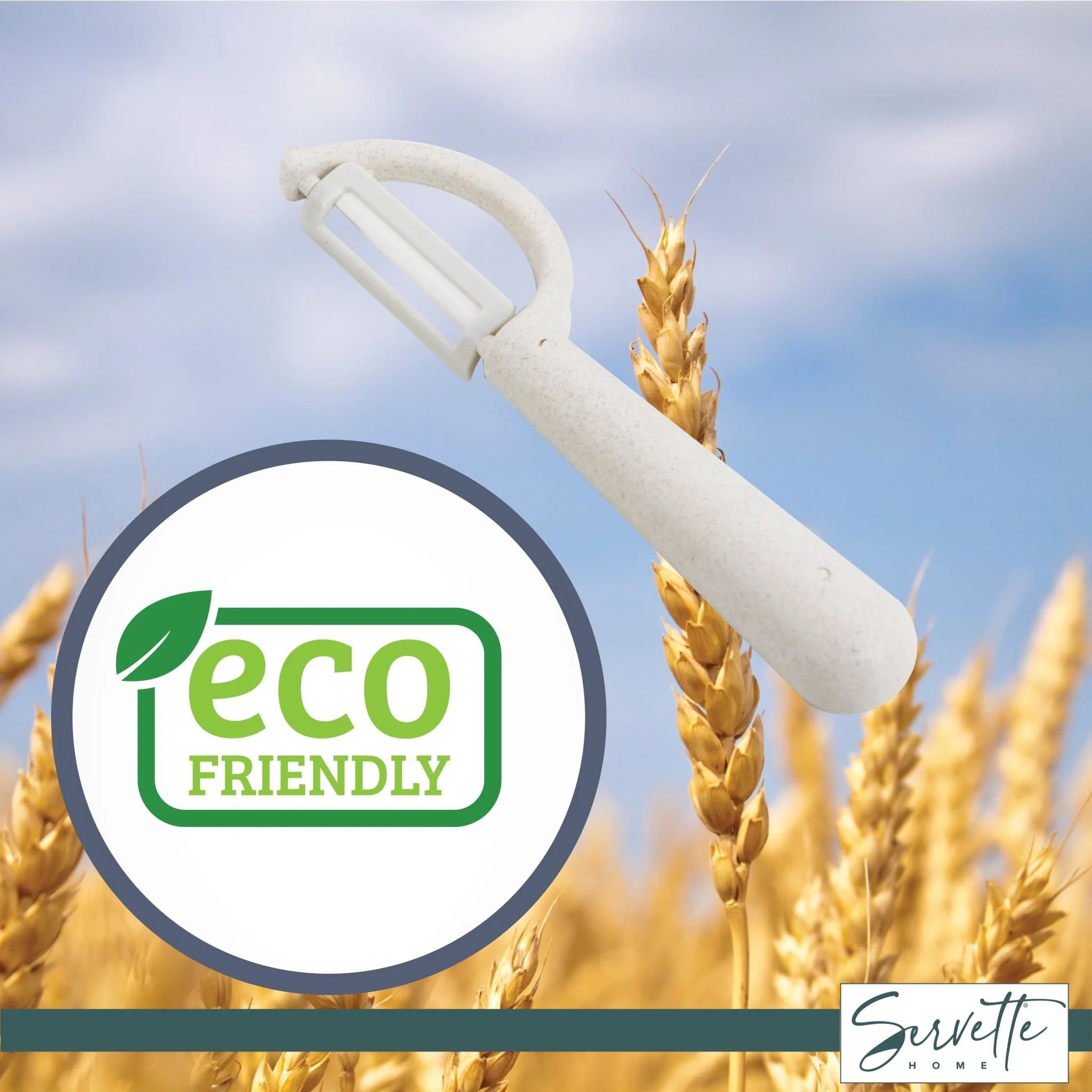 Wheat Straw Ceramic Peeler 1.18x6.88i - Image 4
